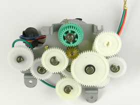 Stepper Motor Assembly, 12/24V 3.75Deg, Mitsumi
